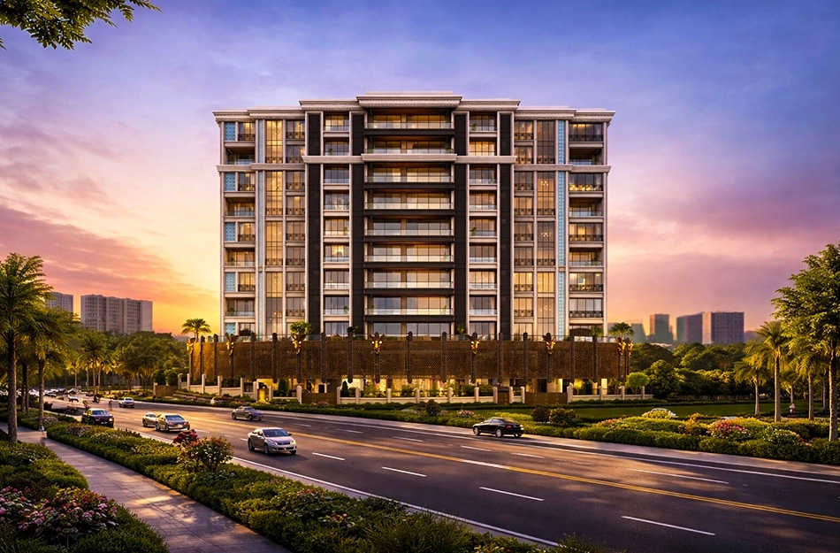 Ashar The Legend Bandra - Elevation
