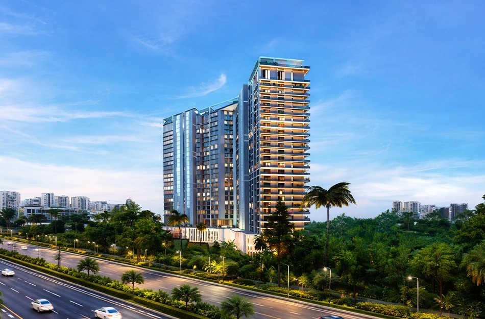 Hubtown 25 West Bandra - Elevation