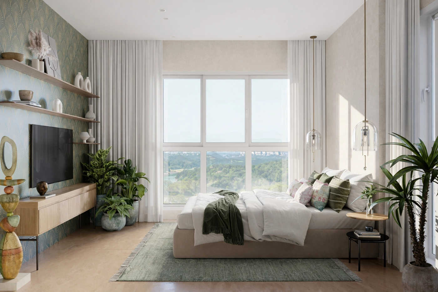 Birla Punya Sangamvadi - Bedroom