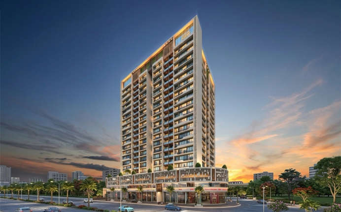 Future Crystal Corner Kharghar - Elevation