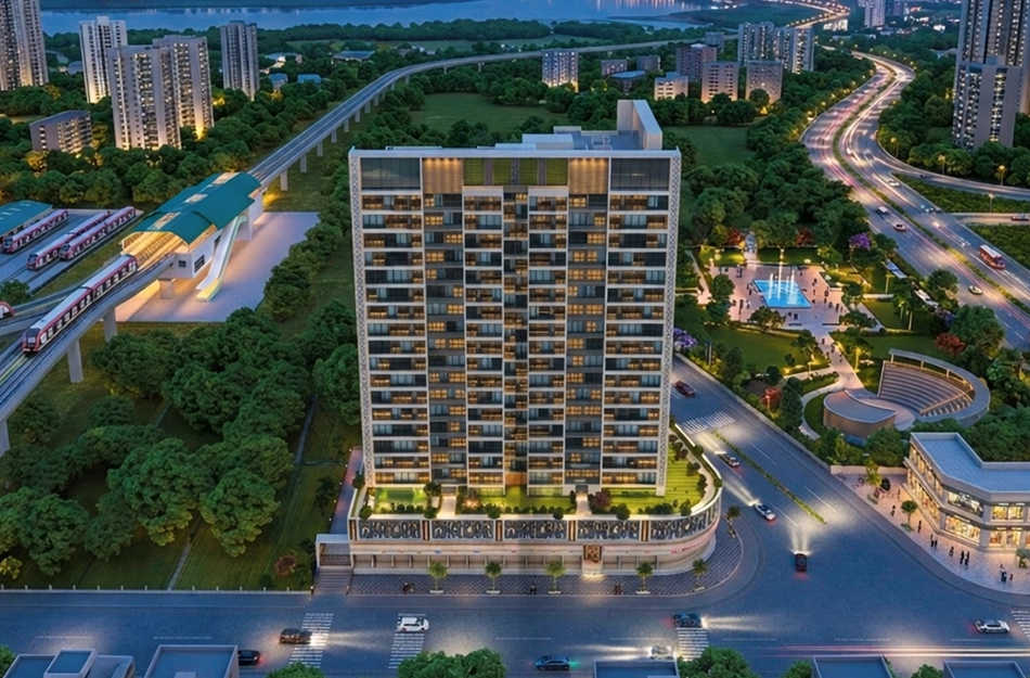 Future Crystal Corner Kharghar - Elevation 2