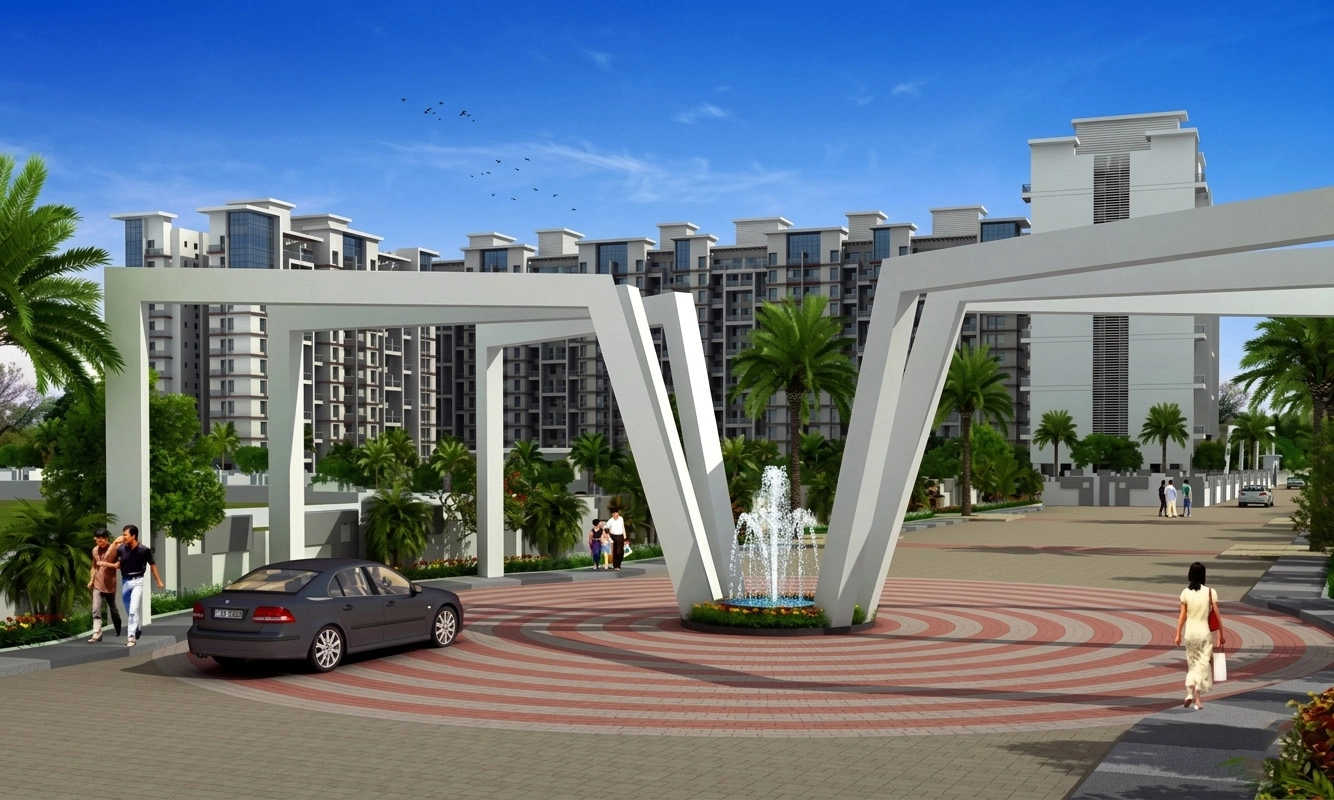 Gagan Micasaa Wagholi - Project Entrance View