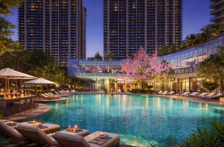 M3M Golf Hills Sector 79 Gurgaon - Swimming Pool