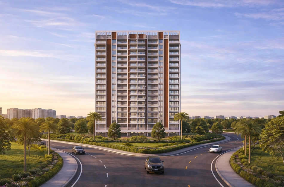 Majestique Towers Kharadi - Elevation