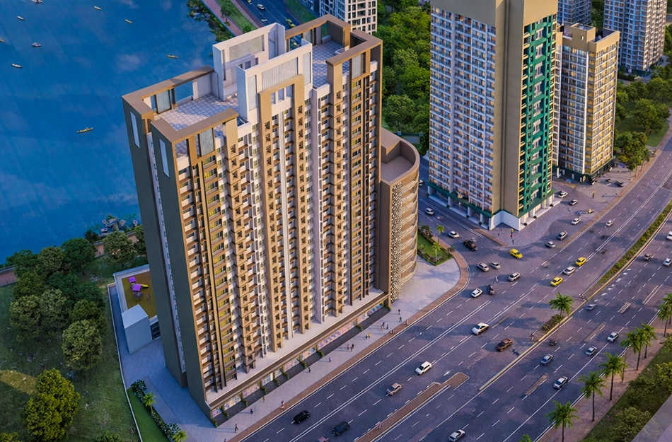 Metropolis Insignia Towers Ghodbunder Road - Elevation