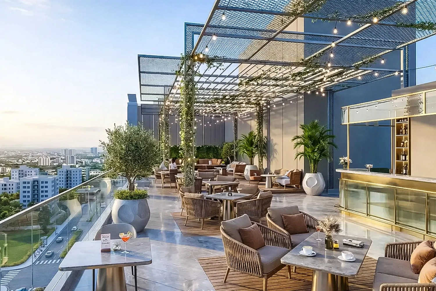 Aakar Celestial Belapur - Dining Area