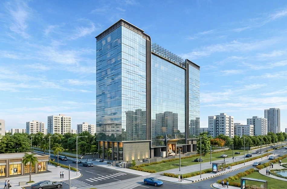 Aakar Celestial Belapur - Elevation
