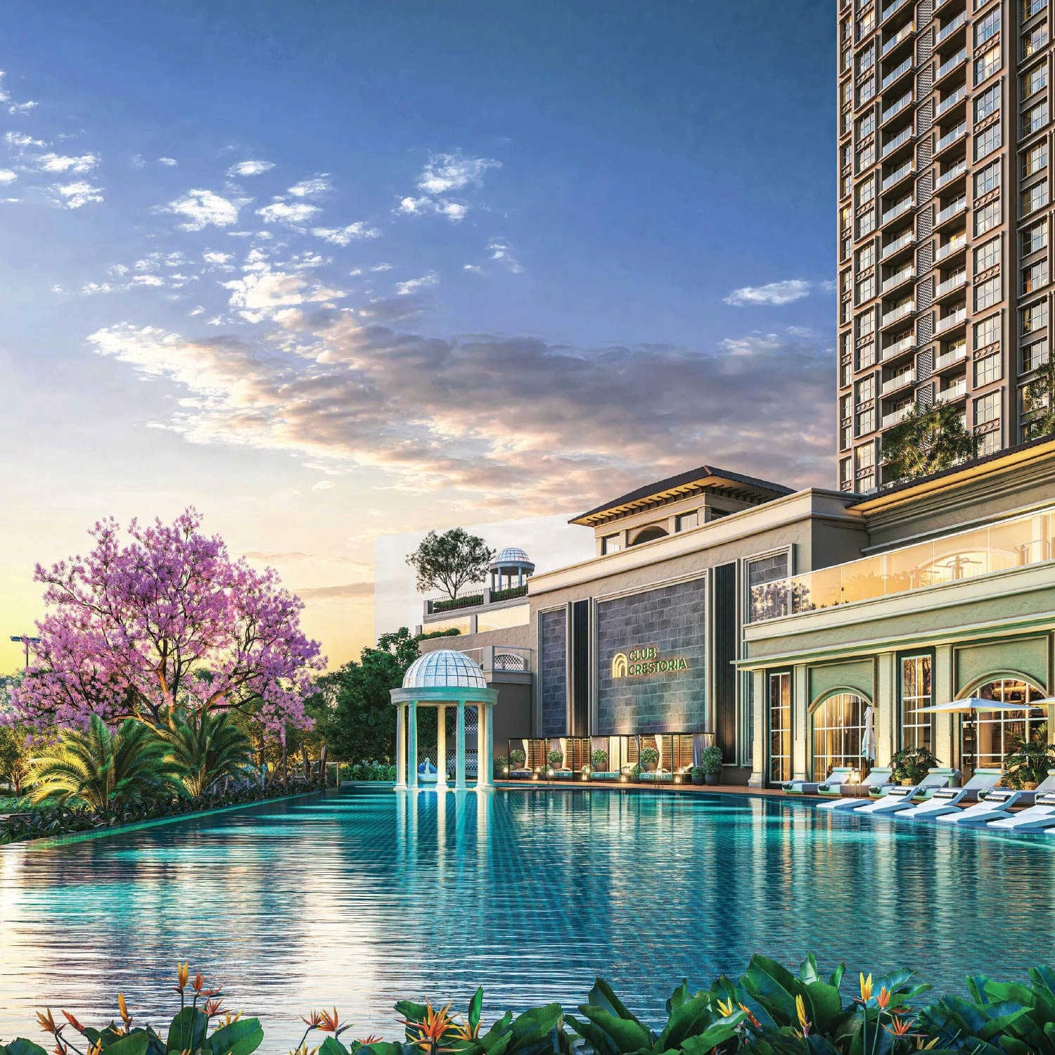 L & T Crestoria Estate Panvel - Swimming Pool