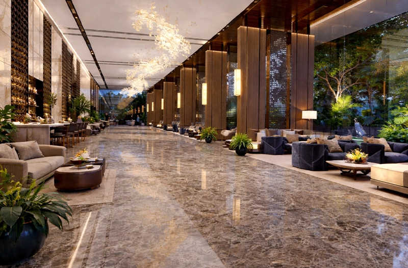 Sunteck Altavia Goregaon - Tower Entrance Lobby