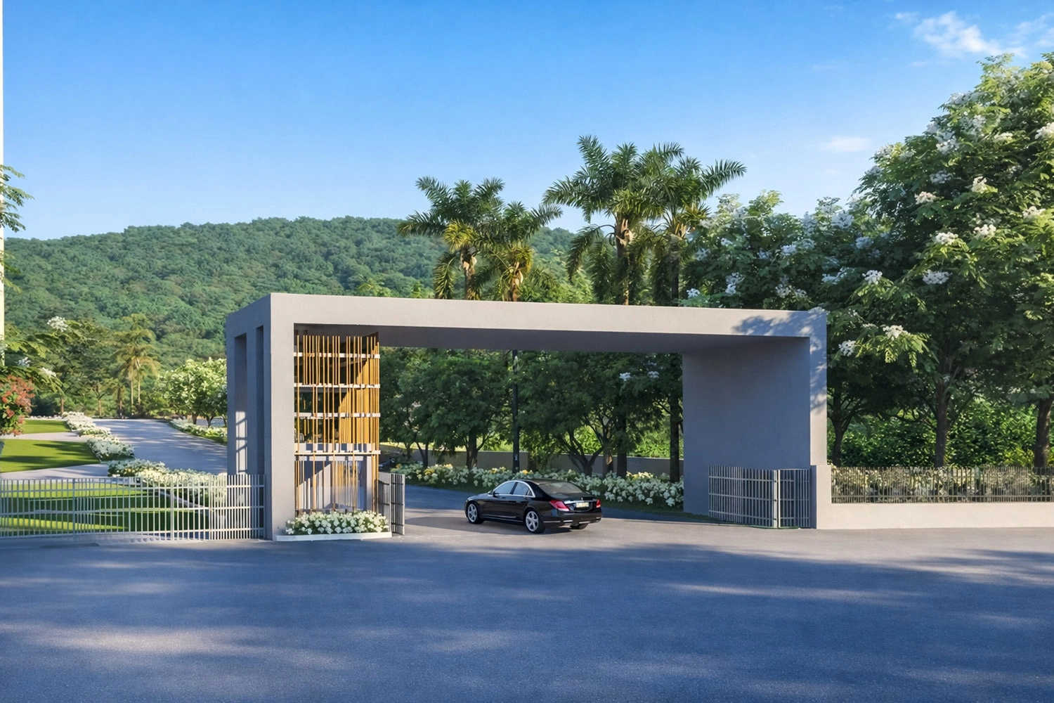 Godrej Hill Vista Panvel - Project Entrance View
