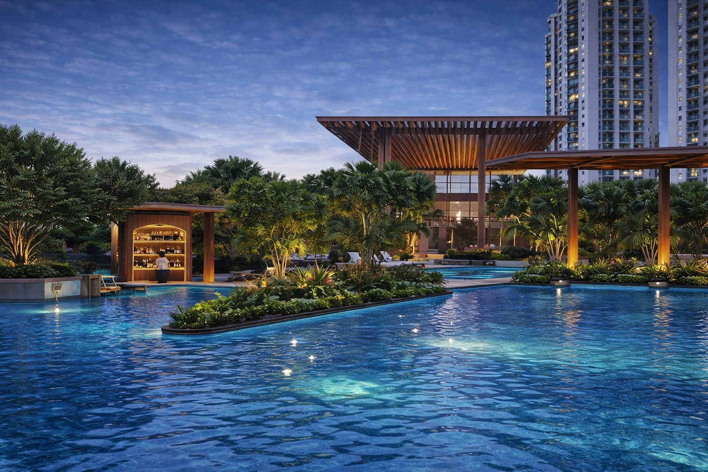 Shubh Veda Akurdi - Swimming Pool