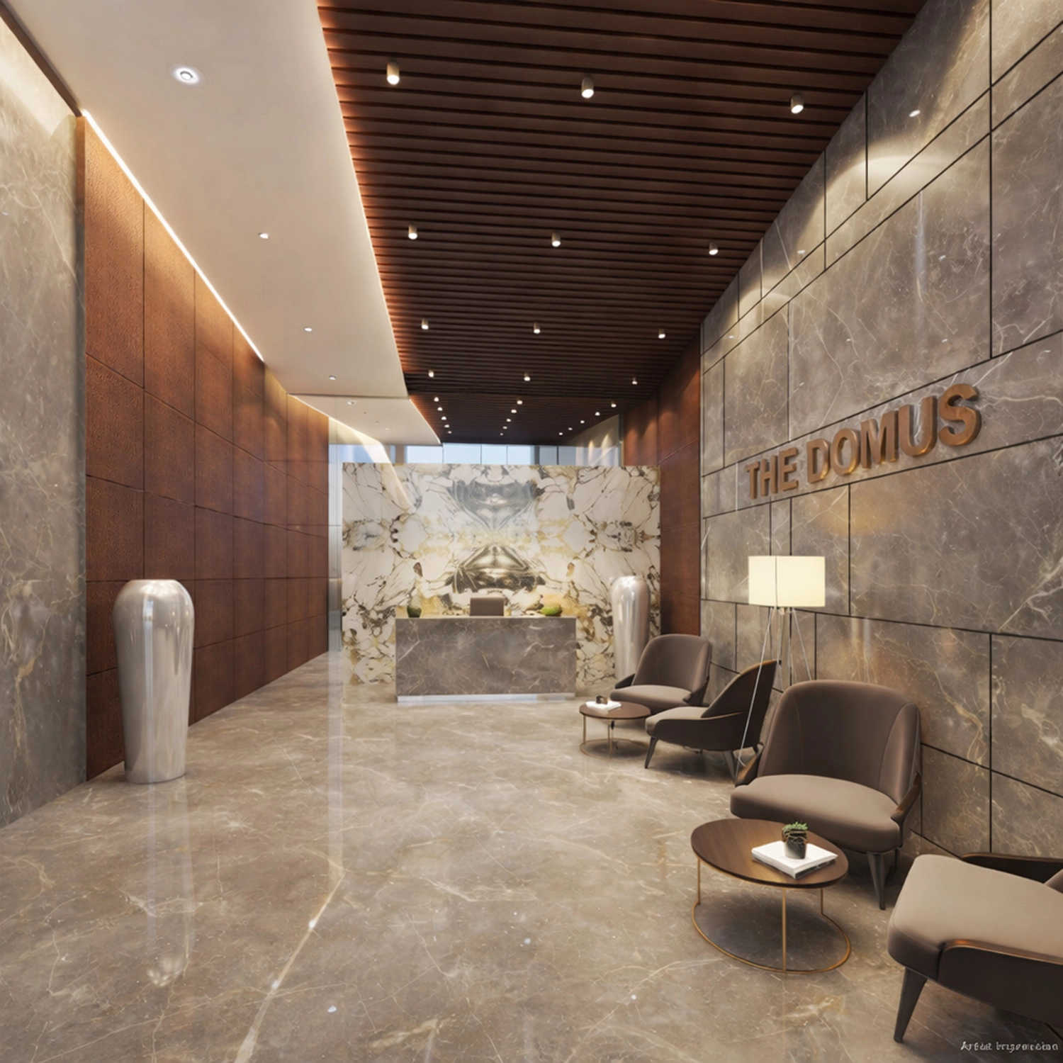 Aramus The Domus Seawoods - Tower Entrance Lobby