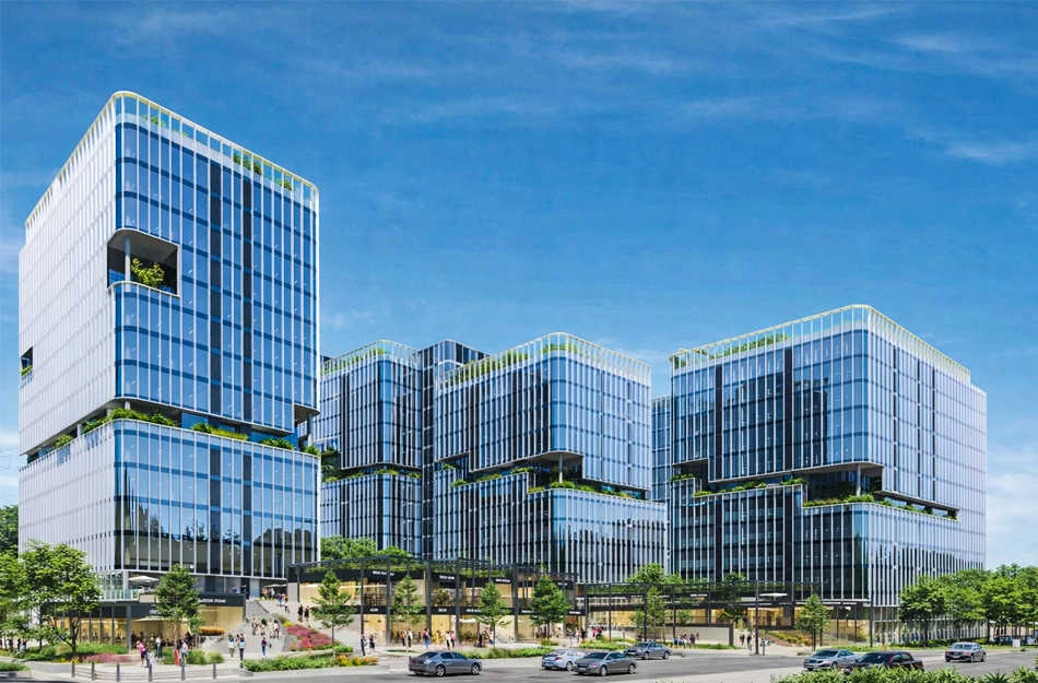 Sunrise Corporate Park Wagle Estate - Elevation 2