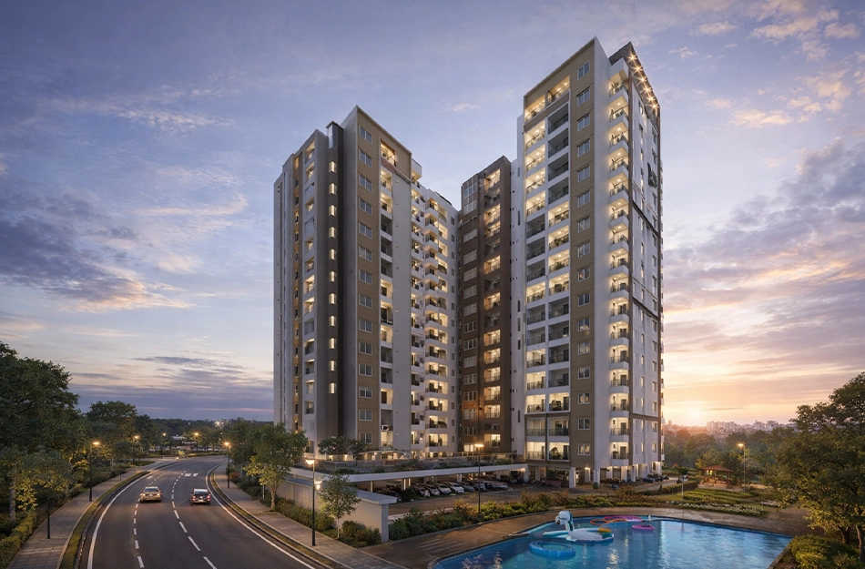 Sowparnika Rhythm of Rain Whitefield - Elevation