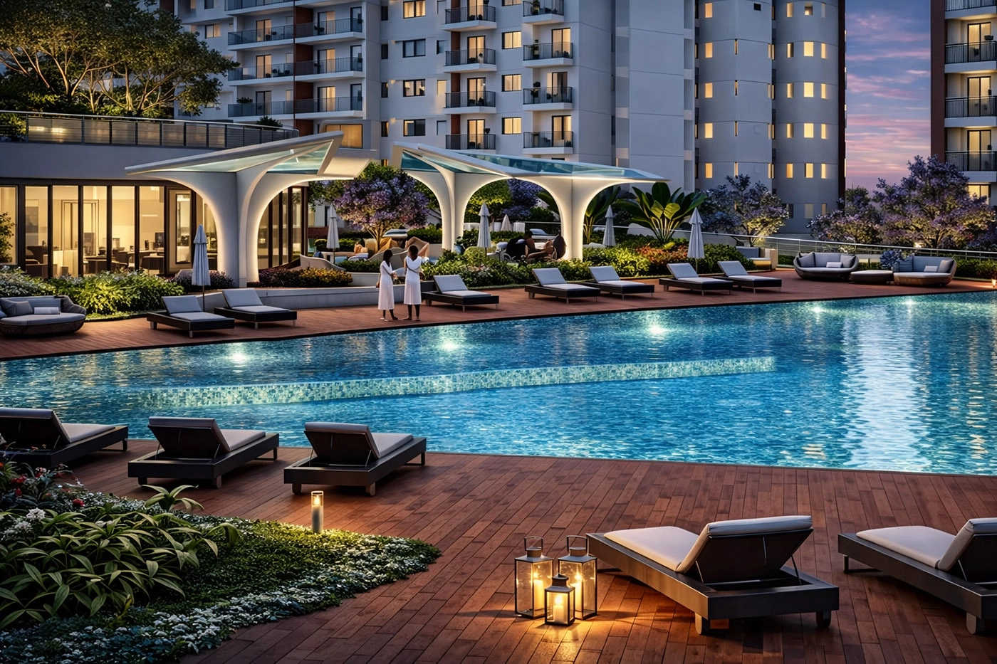 Shapoorji Pallonji Vanaha Bavdhan - Swimming Pool