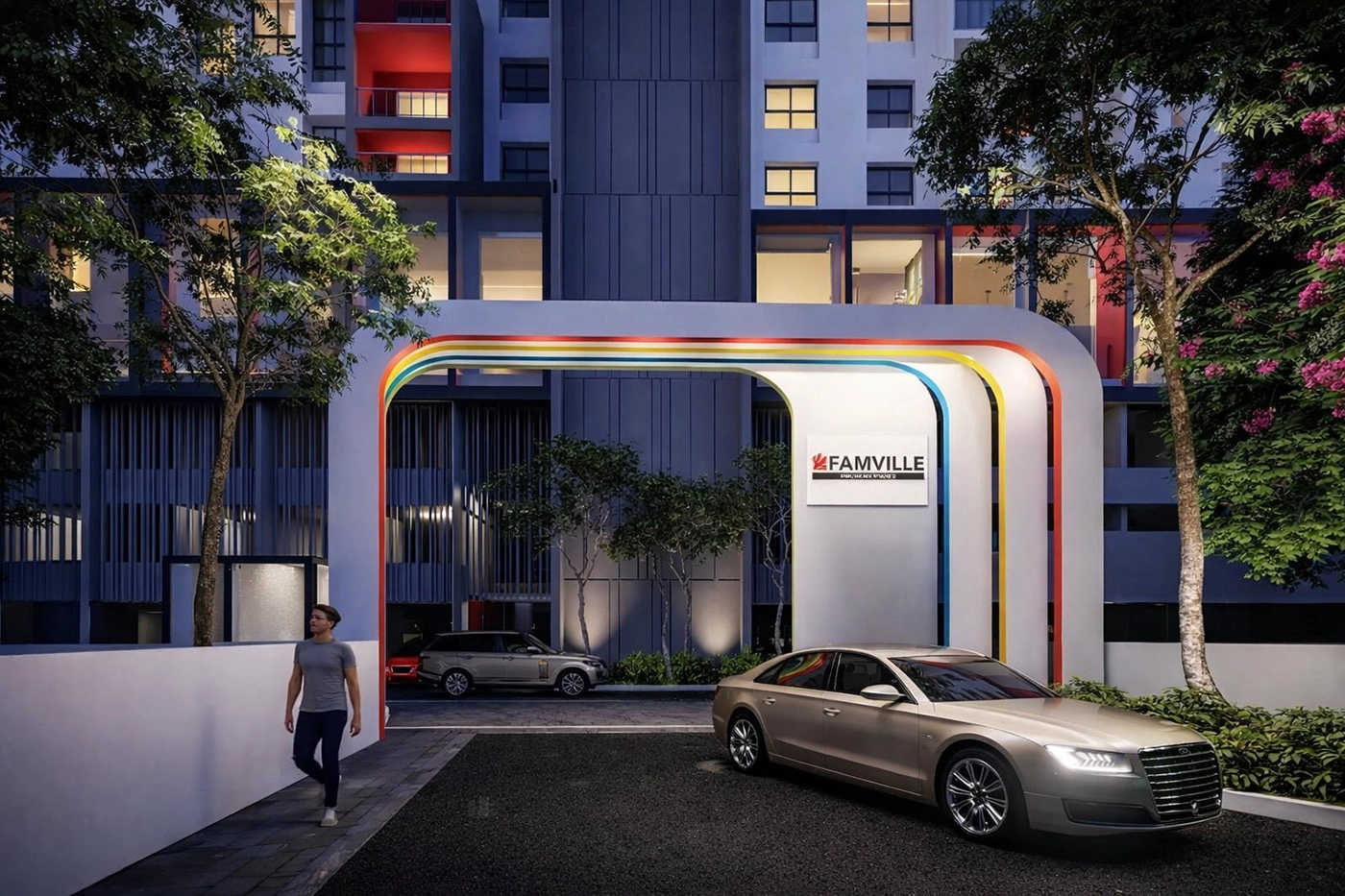 Kohinoor Famville Hinjewadi - Project Entrance View