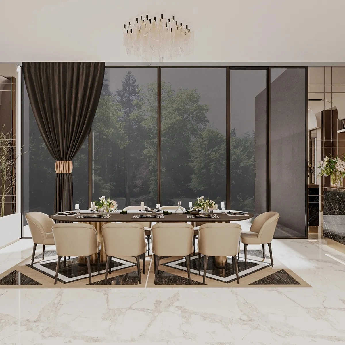 Ramky Fortuna Whitefield - Dining Area