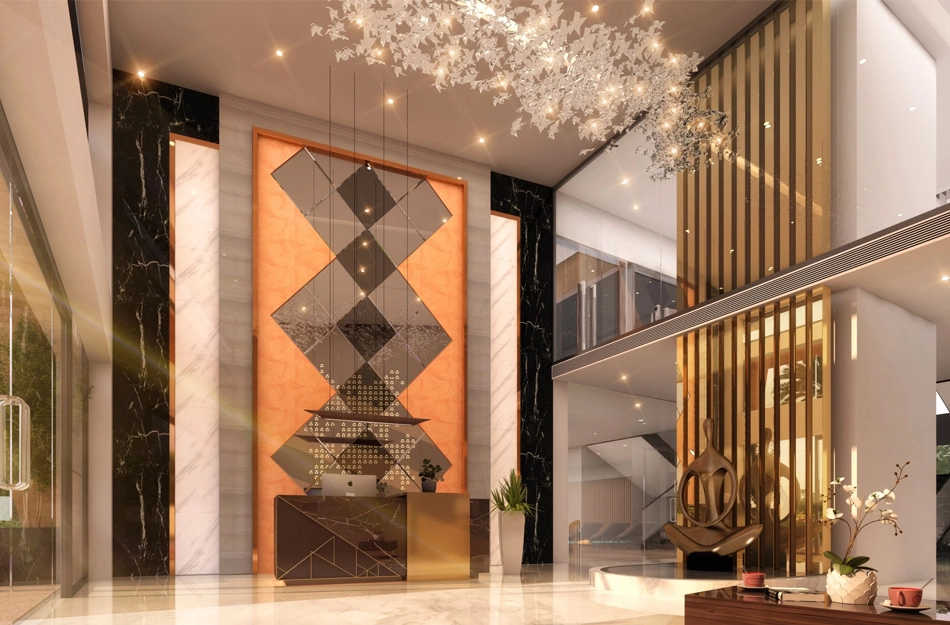 Sumadhura Horizon Kondapur - Tower Entrance Lobby