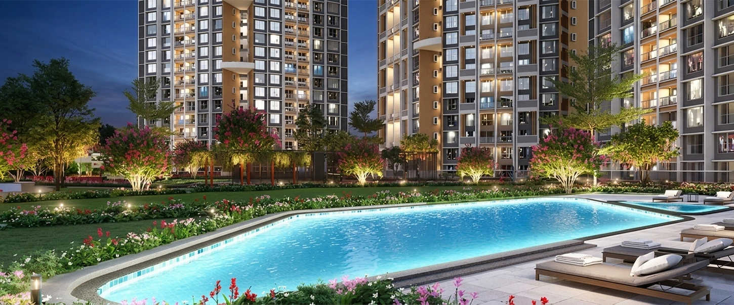 Geras Joy on the Treetops Hinjewadi - Swimming Pool