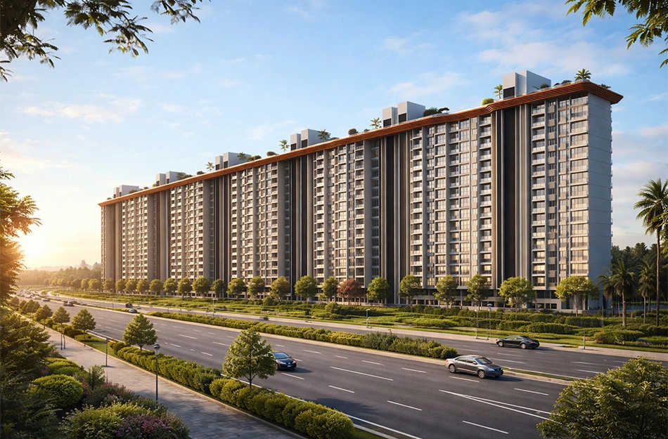 Saheel Itrend Vesta Tathawade - Elevation