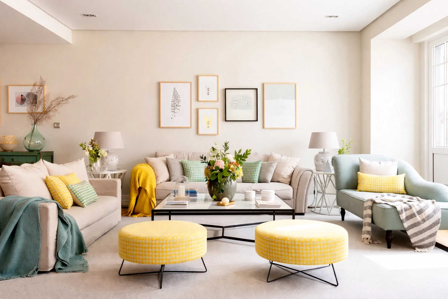 24 High Gold Residency Kharghar - Living Room