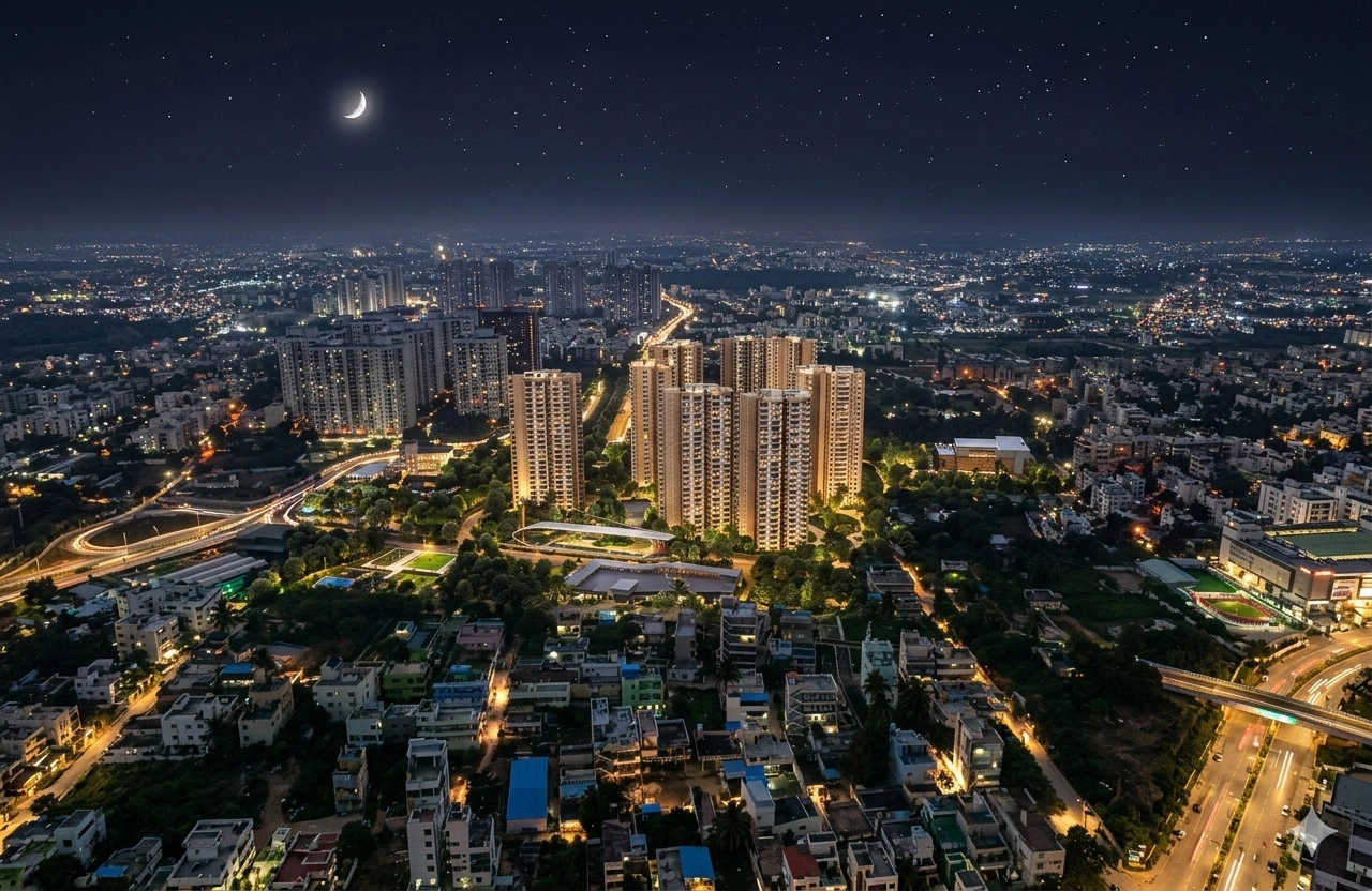 Prestige Southern Star Akshaya Nagar - Dronview