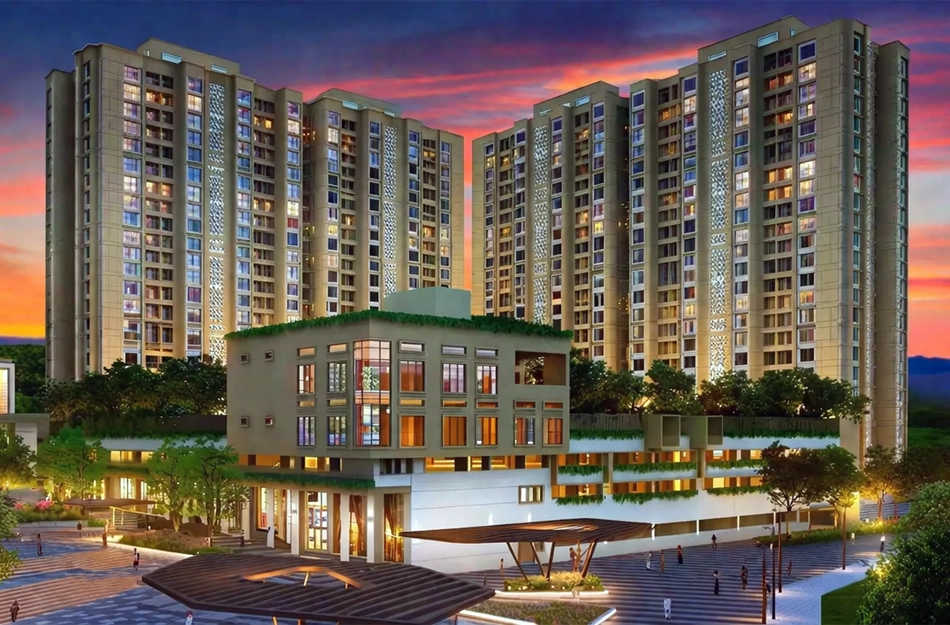 Godrej Panorama Kolshet Road - Elevation