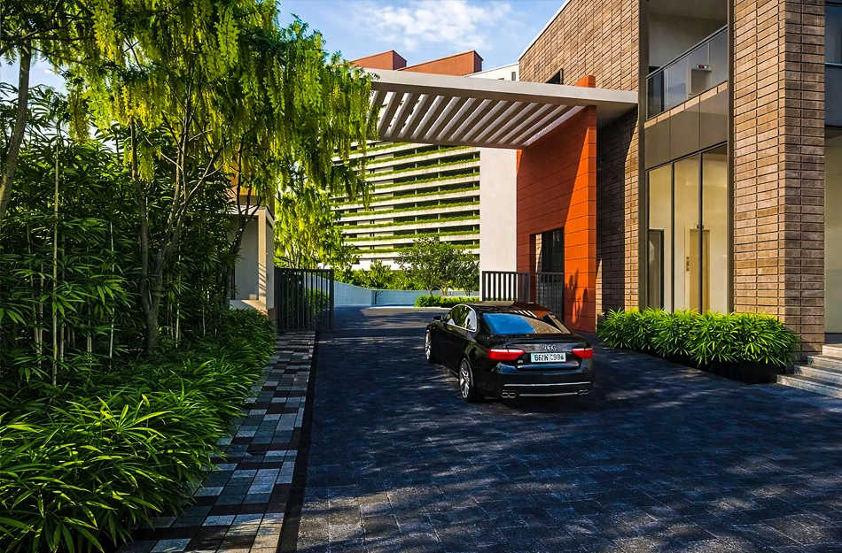 Godrej Panorama Kolshet Road - Project Entrance View