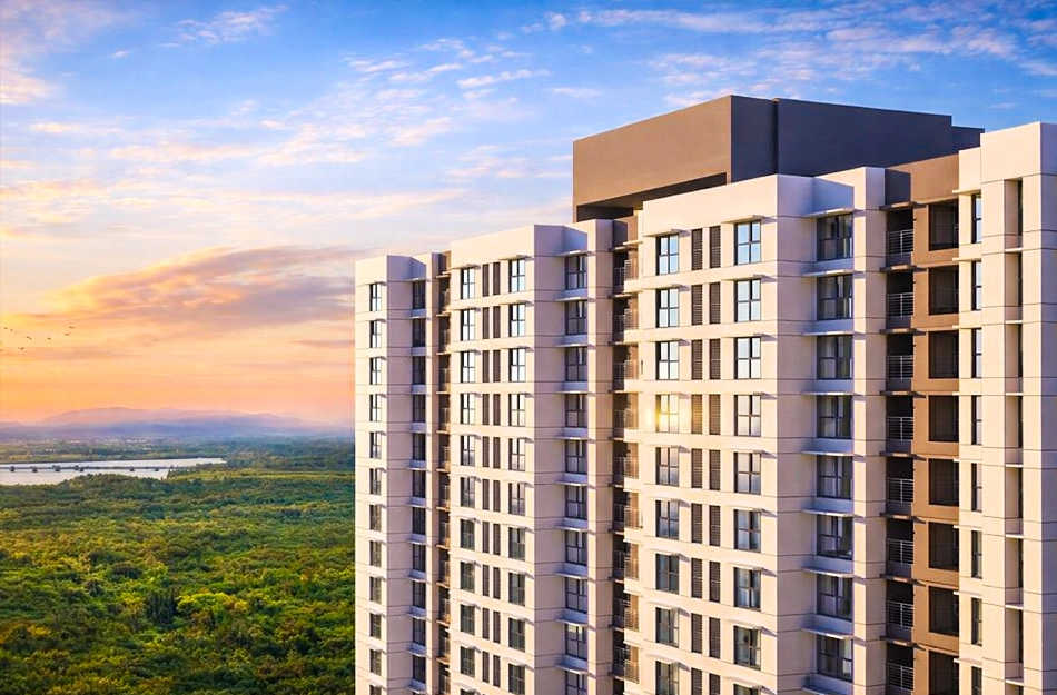 Godrej Panorama Kolshet Road - Elevation 2