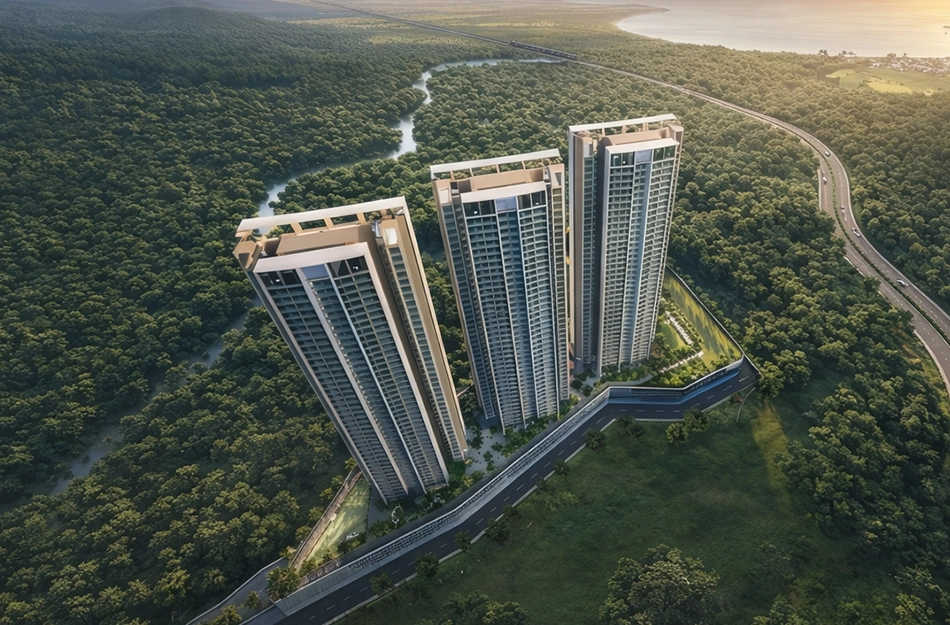 Bhagwati Celestria Airoli - Airolielevation 3