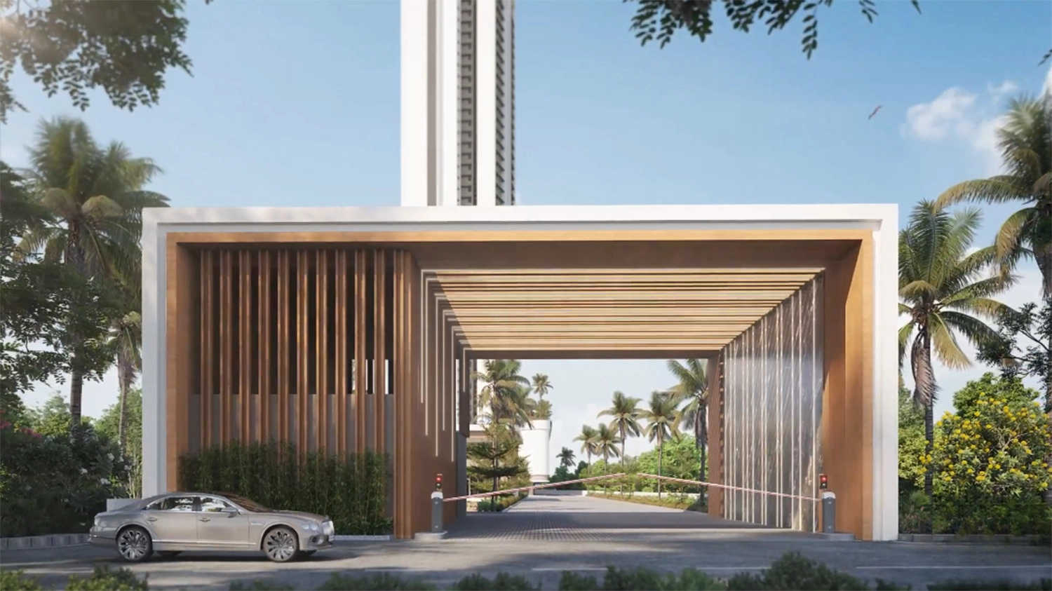 Bhagwati Celestria Airoli - Project Entrance View
