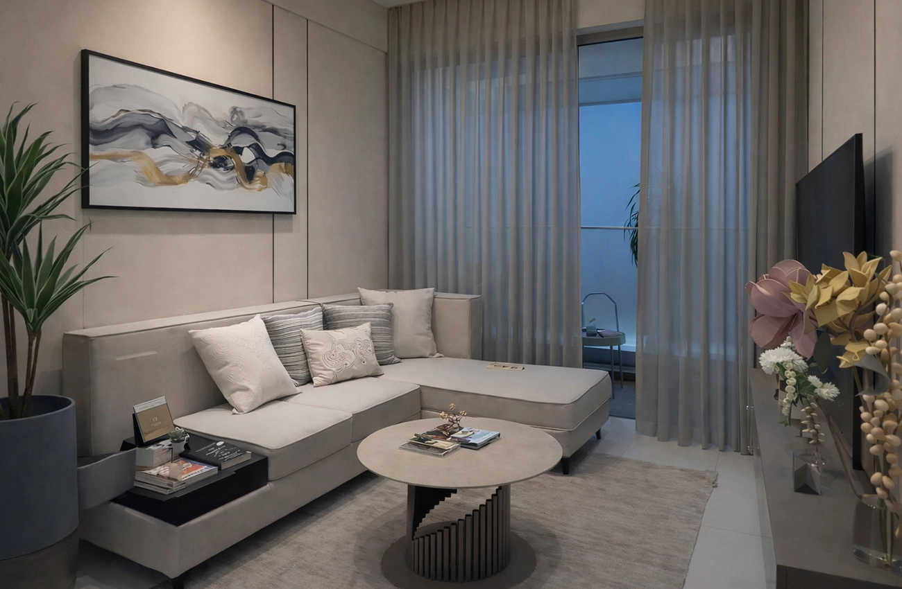 Godrej Nurture Bhandup - Living Room