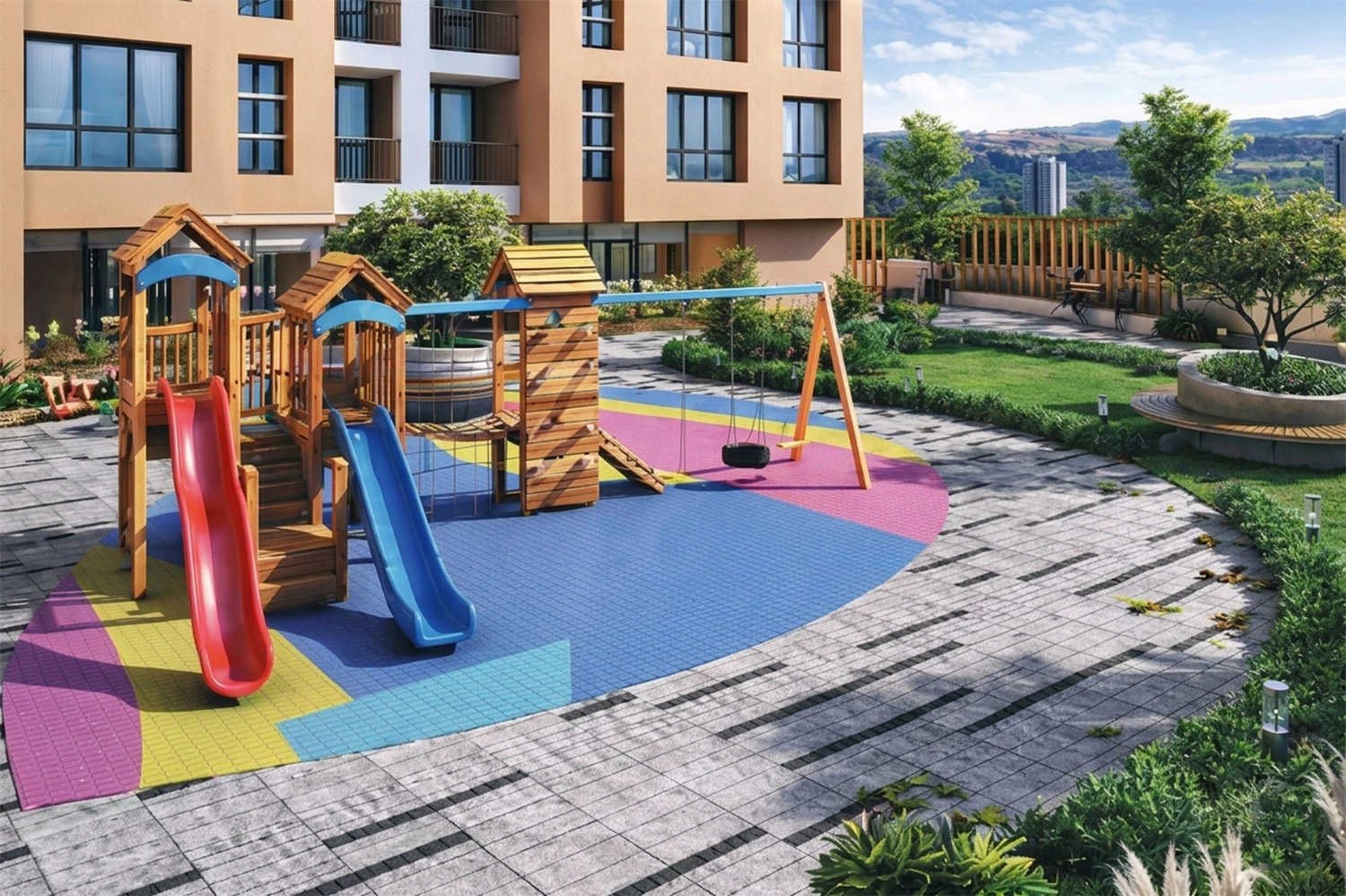 Today Cloud City Kharghar - Play Area