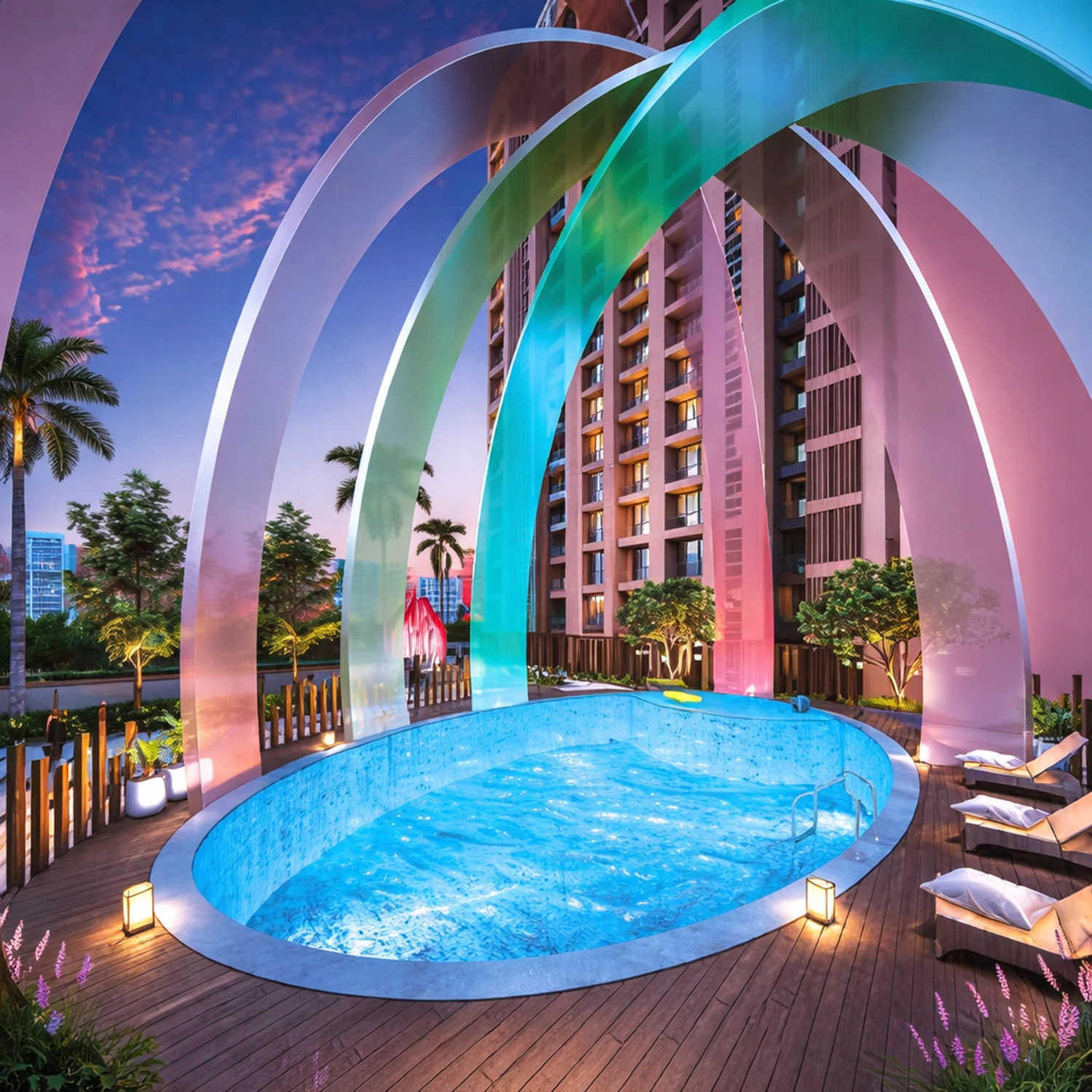 Today Cloud City Kharghar - Swimming Pool