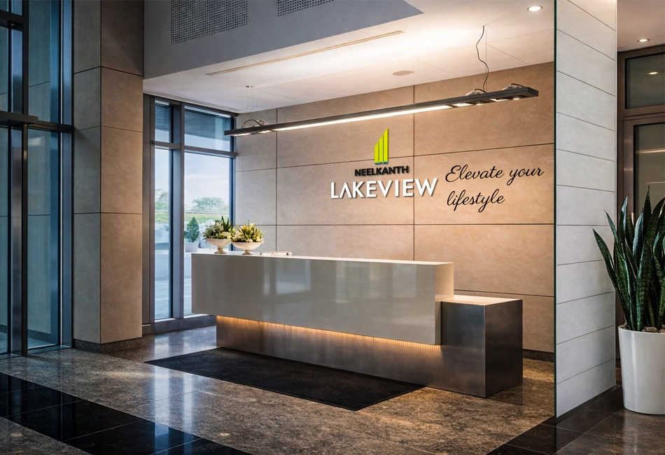 Neelkanth Lake View Pokhran Road 2 - Tower Entrance Lobby