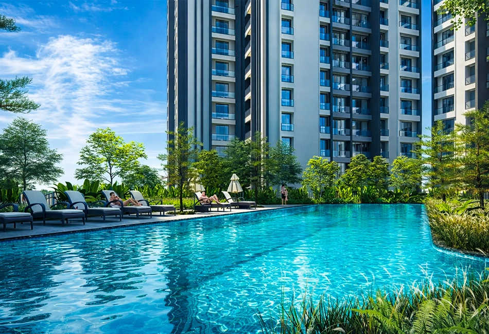 Paranjape Opulus Pokhran Road 2 - Swimming Pool