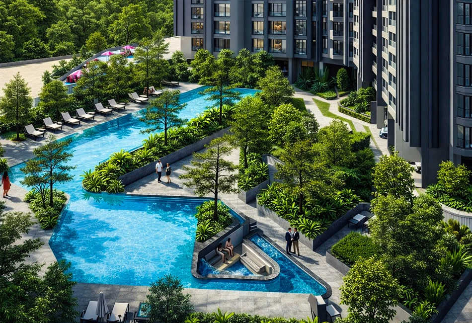 Paranjape Opulus Pokhran Road 2 - Swimming Pool 2