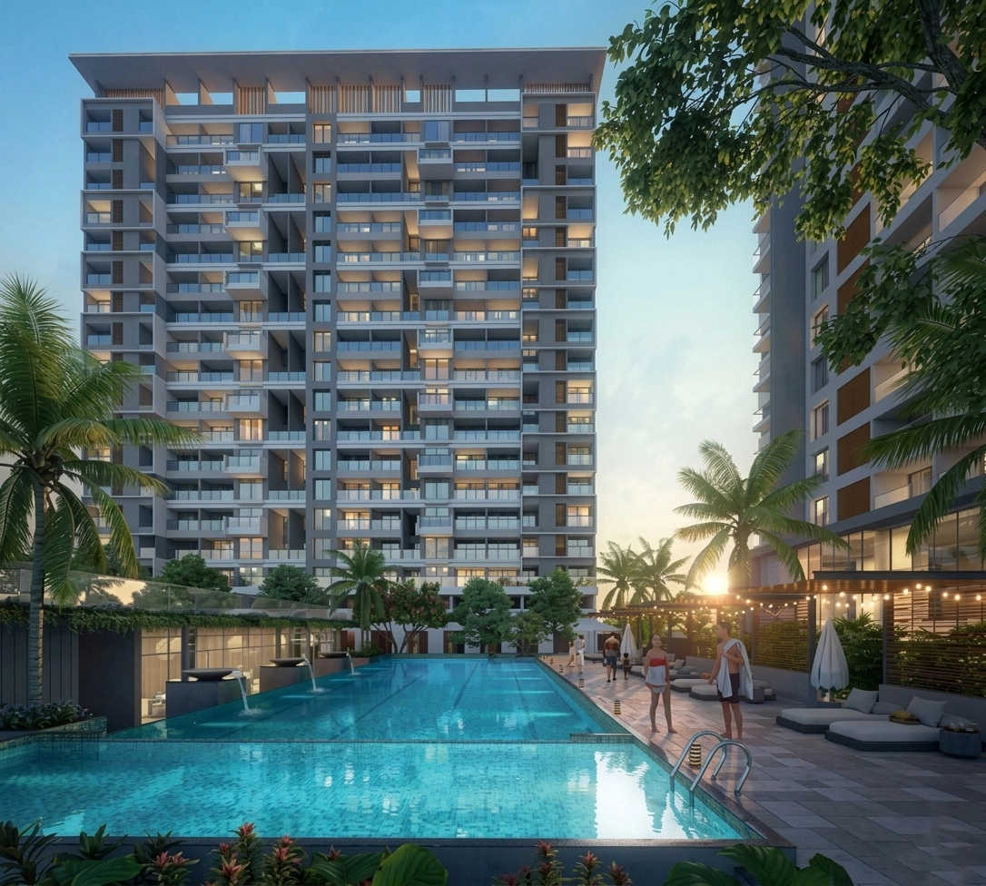 Majestique Signature Towers Balewadi - Swimming Pool