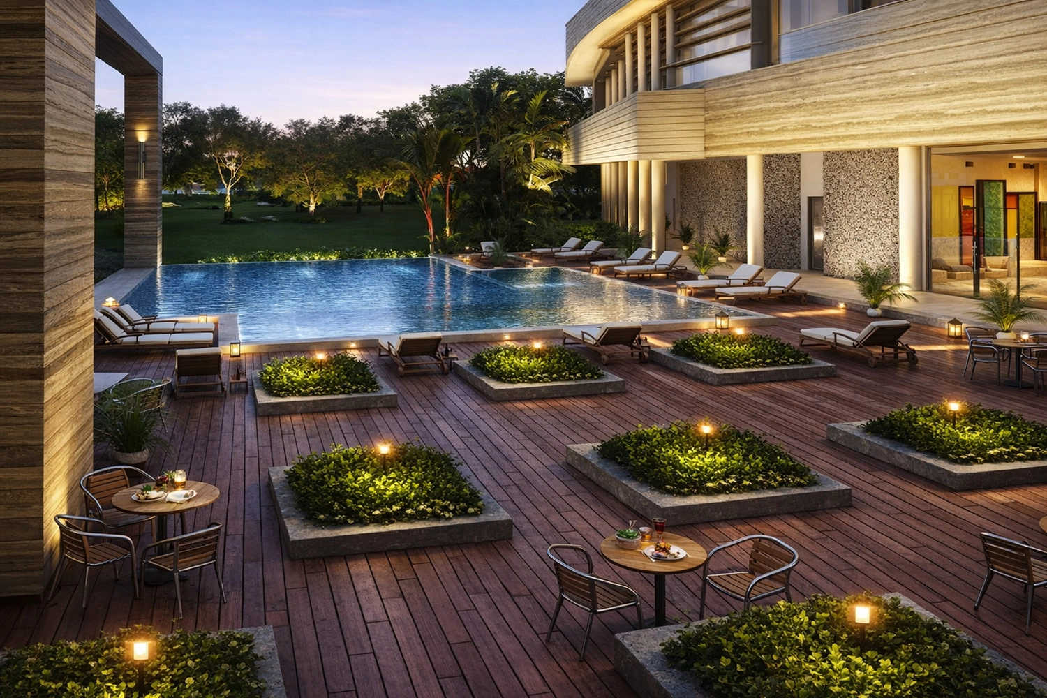 Hillcrest by Pacifica Nanakaramguda - Swimming Pool