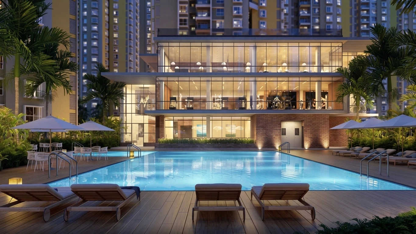 Pride Purple Park Titan Hinjewadi - Swimming Pool