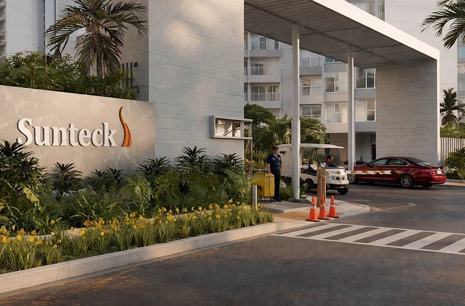 Sunteck Beach Residences Vasai - Project Entrance View