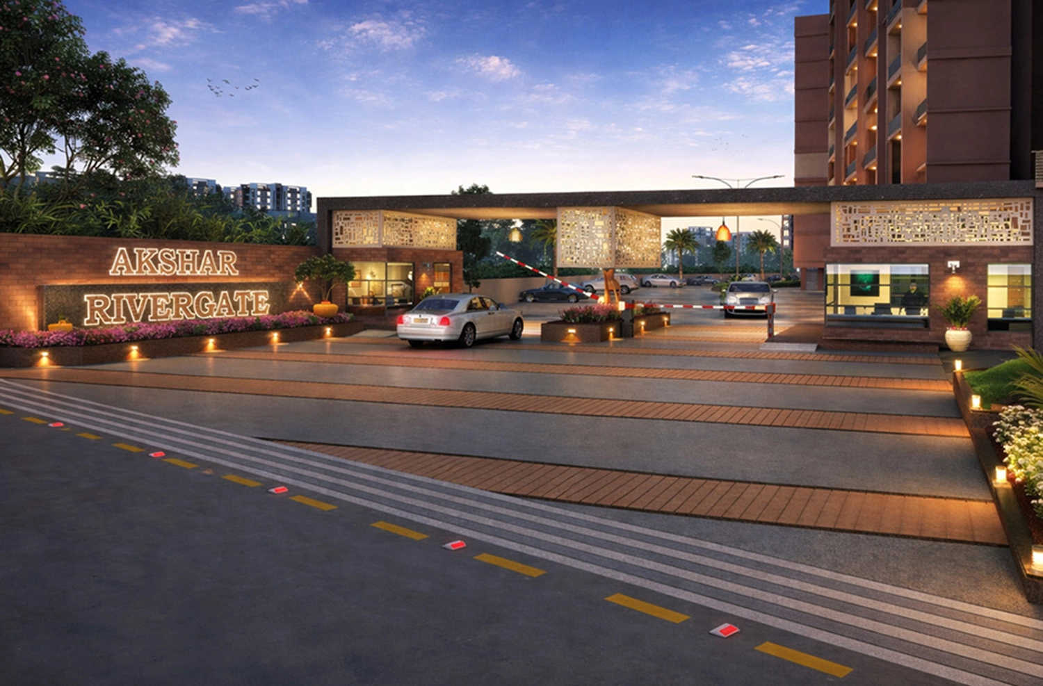 Akshar River Gate Panvel - Project Entrance View