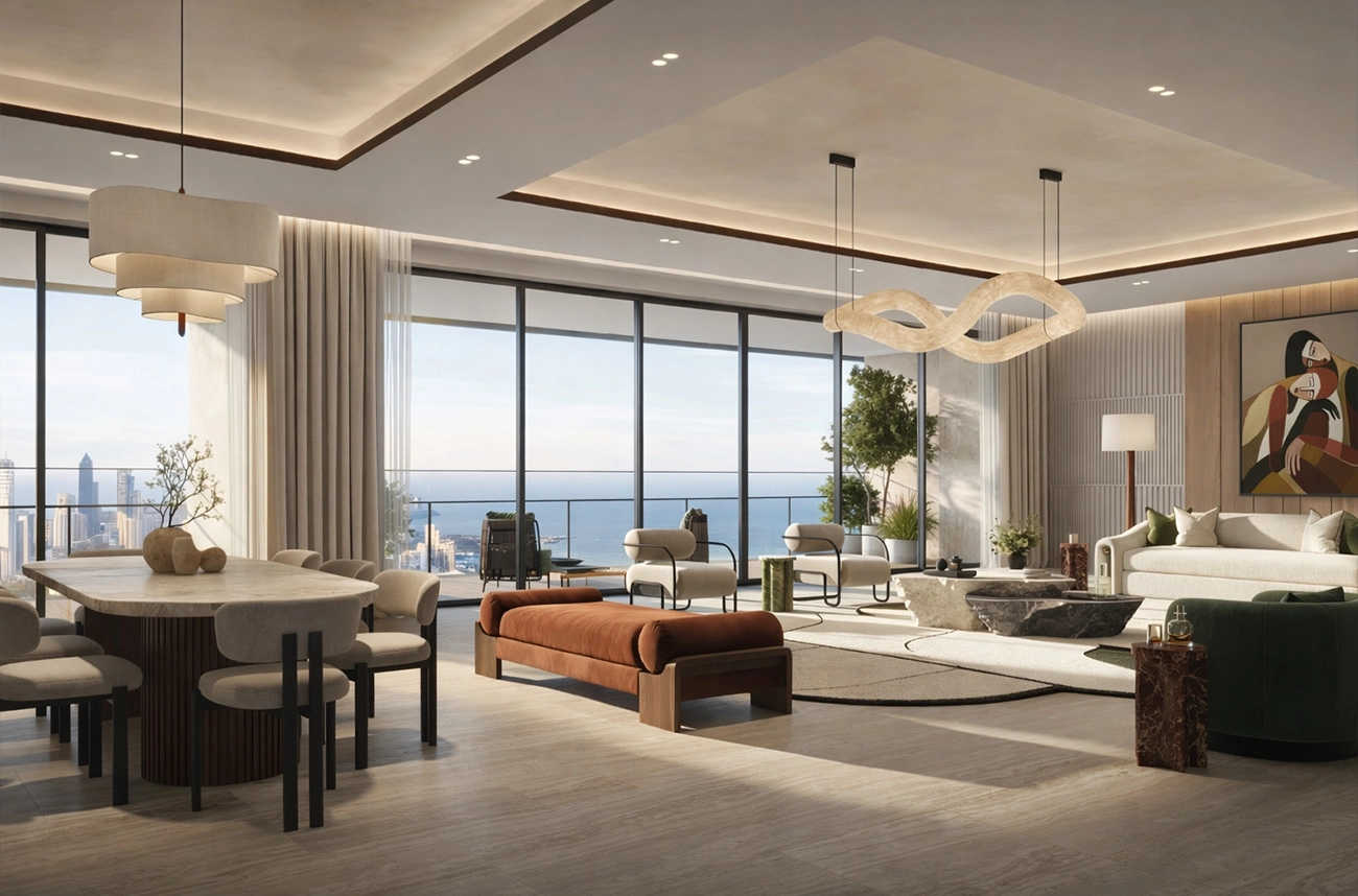 Kalpataru One Worli - Living Room