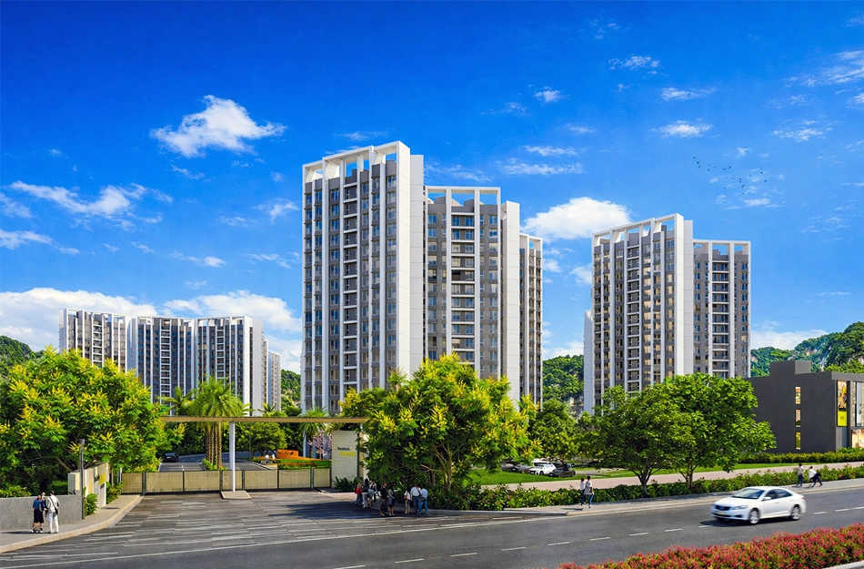 Sunteck Forest World Vasind - Elevation