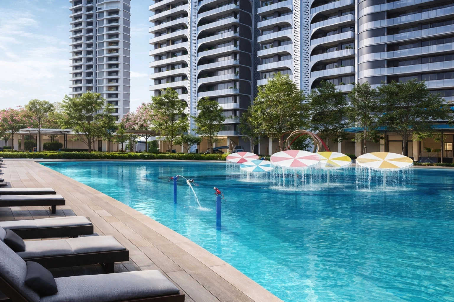 Smart World Edition Sector 66 Gurgaon - Swimming Pool