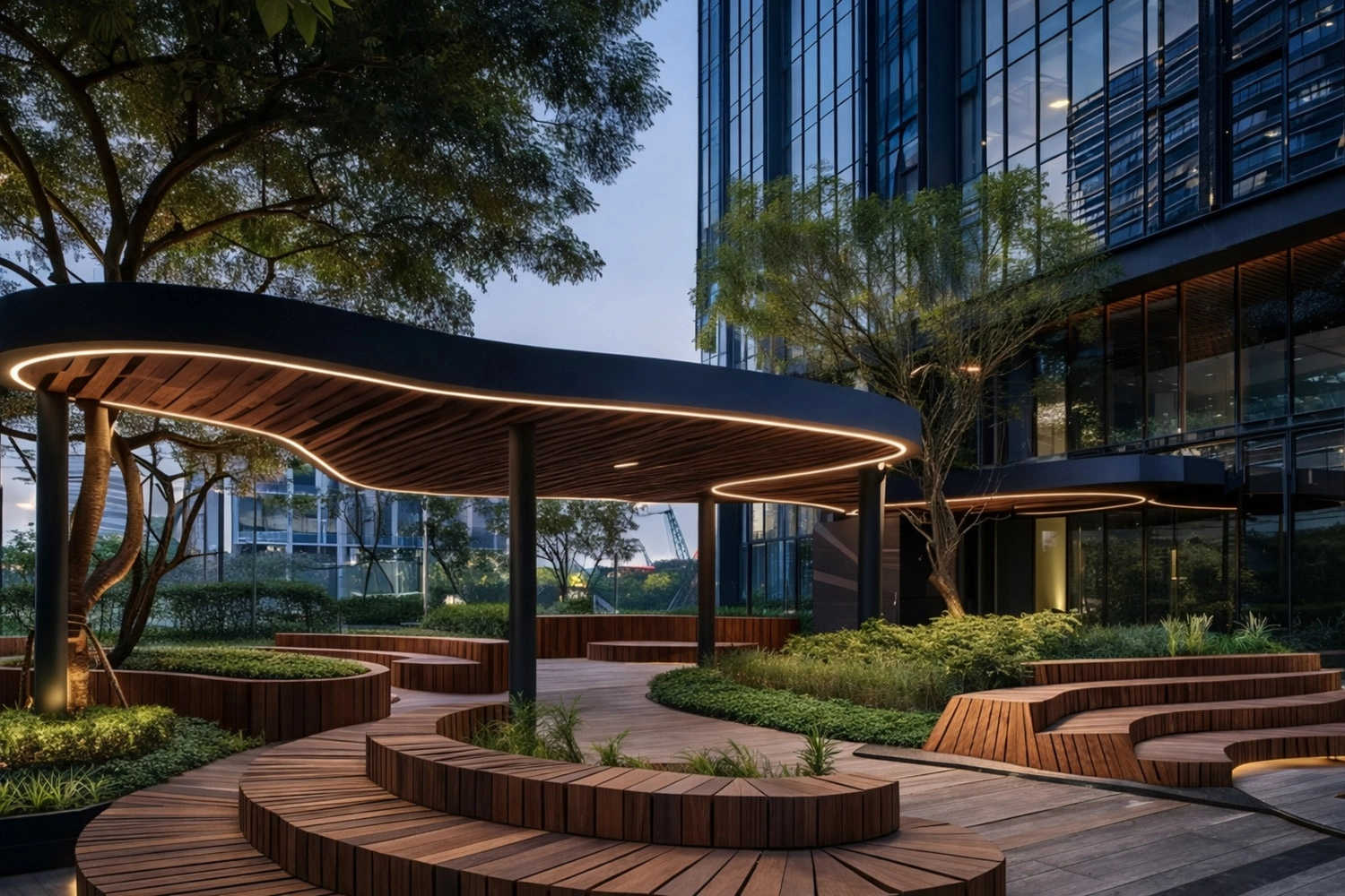 Akshar Level 23 Vashi - Gazebo