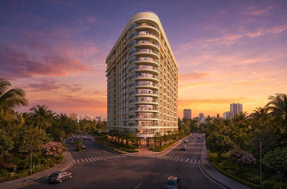 Shapoorji Pallonji Nine Arcs Santacruz - Elevation 2