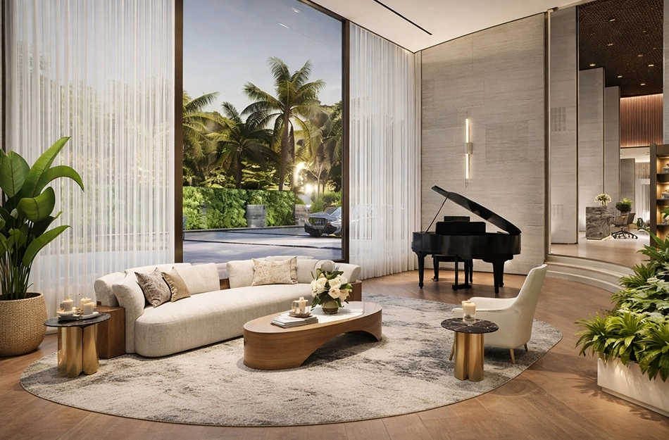 Wadhwa Artek Park Bandra - Living Room