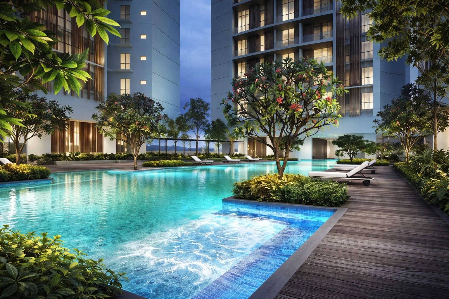 Urbanrise Opulence Nizampet - Swimming Pool