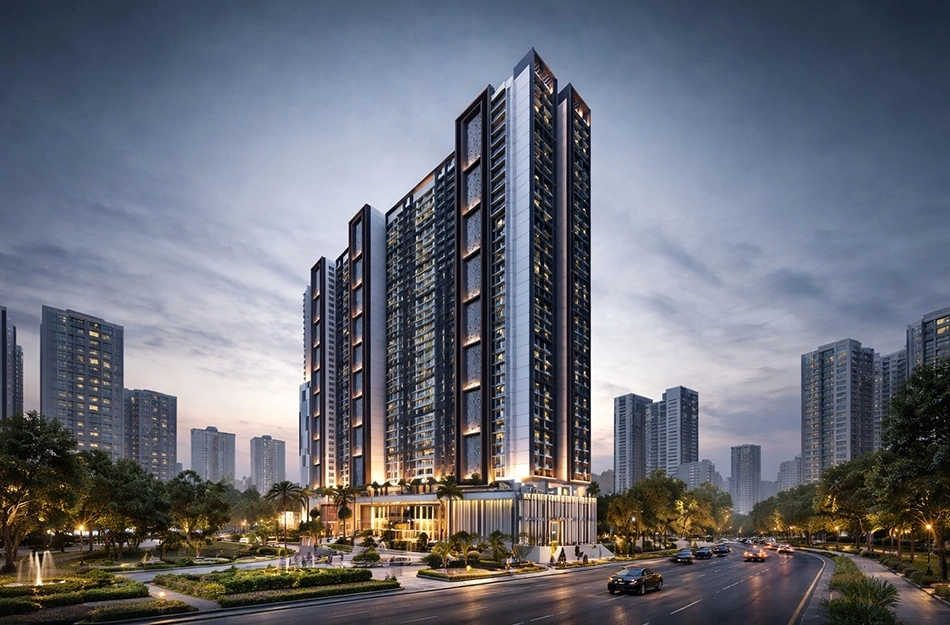 Paradigm Alaya Oshiwara - Elevation 3